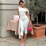 Ensemble pantalon et haut - blanc – Image 4