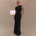 Robe dos nu - noir – Image 3