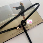 Ceinture de taille avec pochette - noire (115cm) – Image 4