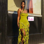 Robe moulante - verte – Image 2