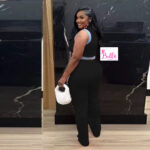 Ensemble pantalon et haut - noir – Image 2