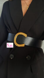 Ceinture de taille C - noire (105 cm) – Image 2