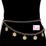 Ceinture de taille supposée - dorée (85 cm) – Image 3
