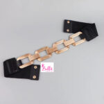 Ceinture de taille large - noire – Image 4