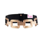 Ceinture de taille large - noire – Image 3