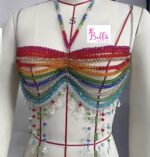 Bijou de corps en perles - multicolore – Image 2