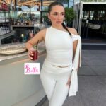 Ensemble pantalon et haut - blanc – Image 3