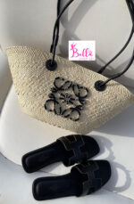 Mini Sac Fourre-Tout Loewe - beige noir – Image 5