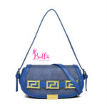 Ensemble Mini sac + bob réversible - bleu – Image 2