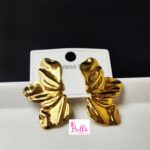Boucles d’oreilles #1 - acier inoxydable 18K – Image 2