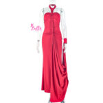 Robe moulante - rouge – Image 5