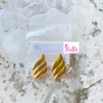 Boucles d’oreilles #16 - acier inoxydable 18K