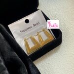 Boucles d’oreilles #19 - acier inoxydable 18K