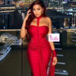 Robe moulante - rouge – Image 4