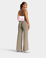 Legging taille haute seamless et bas large - nude – Image 7