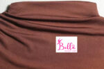 Robe moulante sans manches - marron – Image 2
