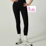 Legging taille haute seamless - noir