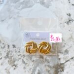 Boucles d’oreilles #14 - acier inoxydable 18K