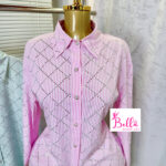 Chemise avec strass - rose – Image 2