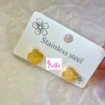 Ensemble de bijoux collier + bracelet + boucles d’oreilles louis Vuitton - doré (acier inoxydable) – Image 4