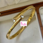 Bracelet link - doré (acier inoxydable)