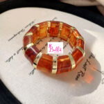 4 Bracelets acryliques - marron – Image 3