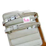 Bracelet avec strass Valentino - argenté (acier inoxydable) – Image 2