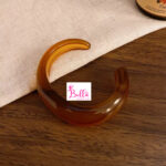 4 Bracelets acryliques - marron – Image 5
