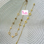Ensemble de bijoux collier et bracelet Louis Vuitton - doré (acier au titane) – Image 2