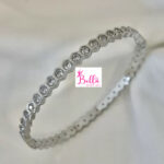 Bracelet hexagone - argenté (acier inoxydable)