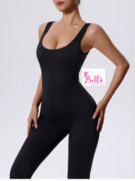 Combinaison cut out derrière - noire – Image 6