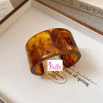 4 Bracelets acryliques - marron – Image 2