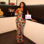 Robe moulante - multicolore – Image 3