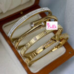 Bracelet link - doré (acier inoxydable) – Image 3