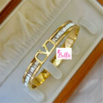 Bracelet avec perles Valentino - doré (acier inoxydable)