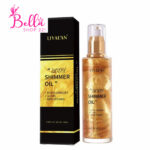 Huile pailletée corporelle - or (100 mL)