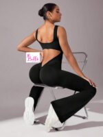 Combinaison cut out derrière - noire