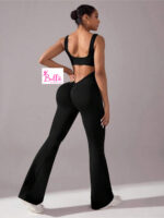 Combinaison cut out derrière - noire – Image 4