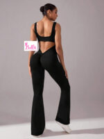 Combinaison cut out derrière - noire – Image 7
