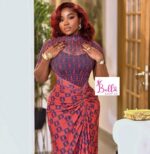 Robe moulante en partie visible - rouge – Image 2