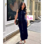 Robe débardeur - bleu (taille unique) – Image 5