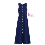 Robe débardeur - bleu (taille unique) – Image 6