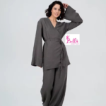 Ensemble pantalon et haut - gris