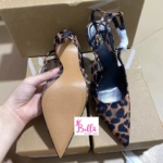 Talons escarpins ouvert Zara - léopard (conseillé de prendre une taille en dessus de votre taille habituelle) – Image 5