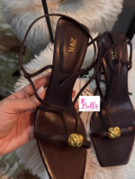 Talons sandales Zara - marron – Image 3