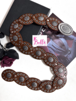 Ceinture de taille rétro - marron – Image 2