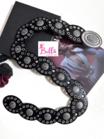 Ceinture de taille rétro - noire – Image 2