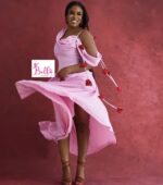 Robe avec détails rose - rose – Image 2
