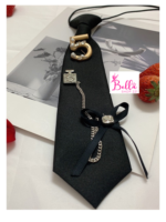 Cravate Chanel - noire – Image 6