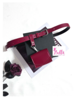 Ceinture avec pochette - rouge